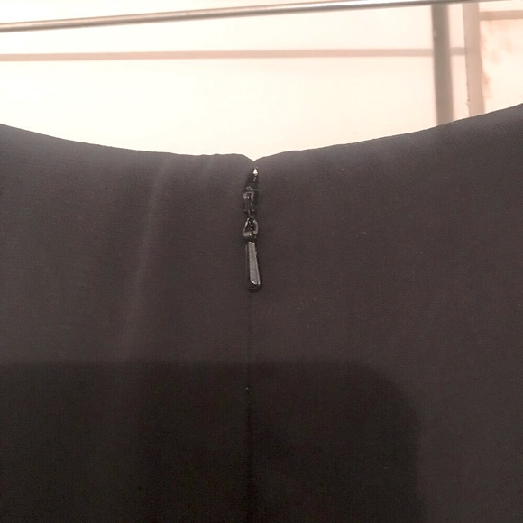 ADRIANNA PAPELL BLACK FORMAL SKIRT WITH RUFFLE HEM - Picture 4 of 6